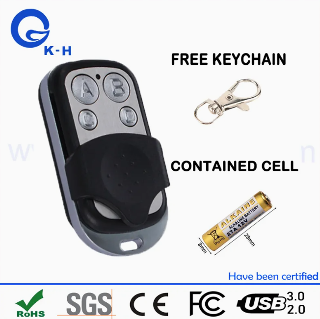 Control Universal De Porton Y Alarma 433mhz