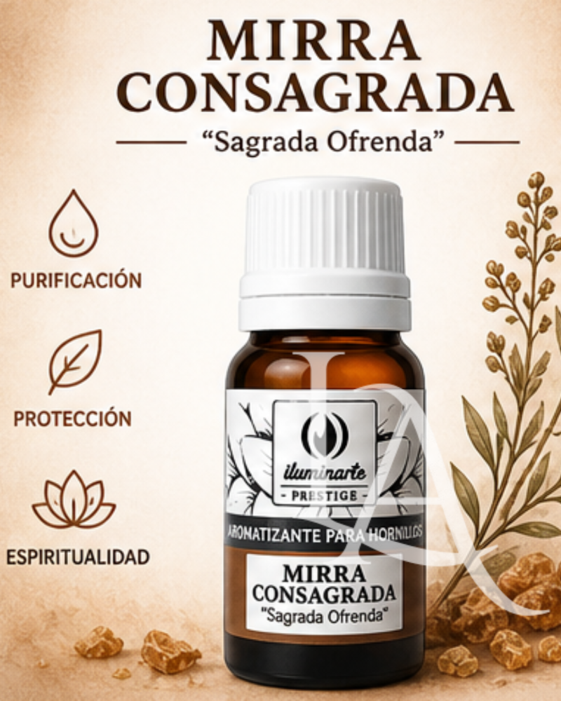Aceite Mirra consagrada