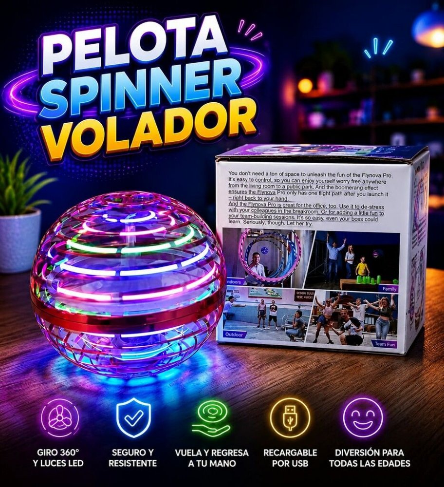 PELOTA SPINNER VOLADOR