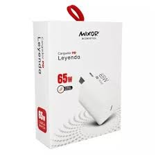 CARGADOR 220V MIXOR LEYENDA 65W USB C PD