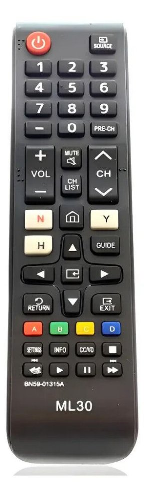 CONTROL REMOTO PARA SMART TV SAMSUNG MOD.VIEJO