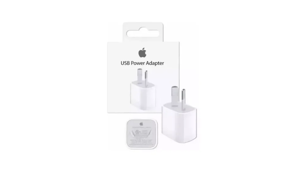 Cargador De Pared Adapt. USB 5w Original Apple