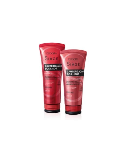 Kit Siage Cauterização dos Lisos (Shampoo + Condicionador)