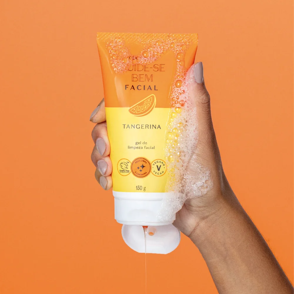 Gel de Limpeza Facial Tangerina