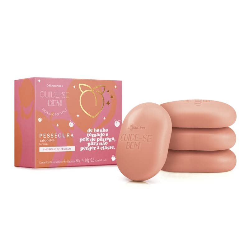 Sabonete Pessegura 4x80g
