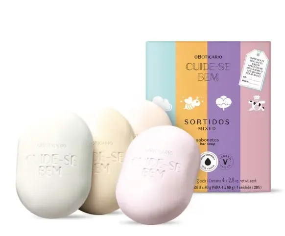 Sabonete Sortidos 4x80g