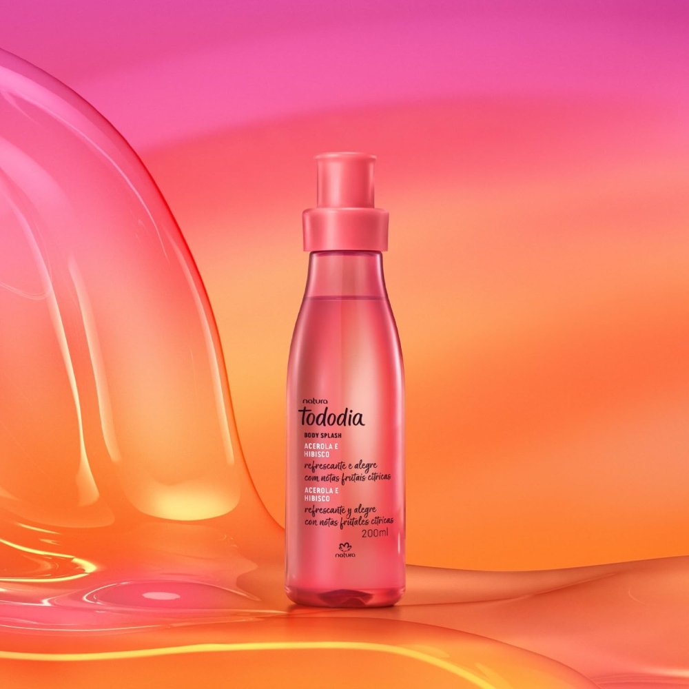 Body Splash Acerola e Hibisco