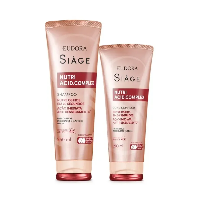 Kit Siage Nutri Acid.Complex (Shampoo + Condicionador)