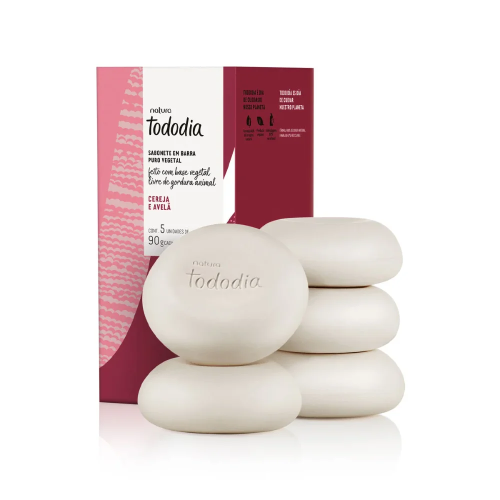 Sabonete Cereja e Avelã 5x90g