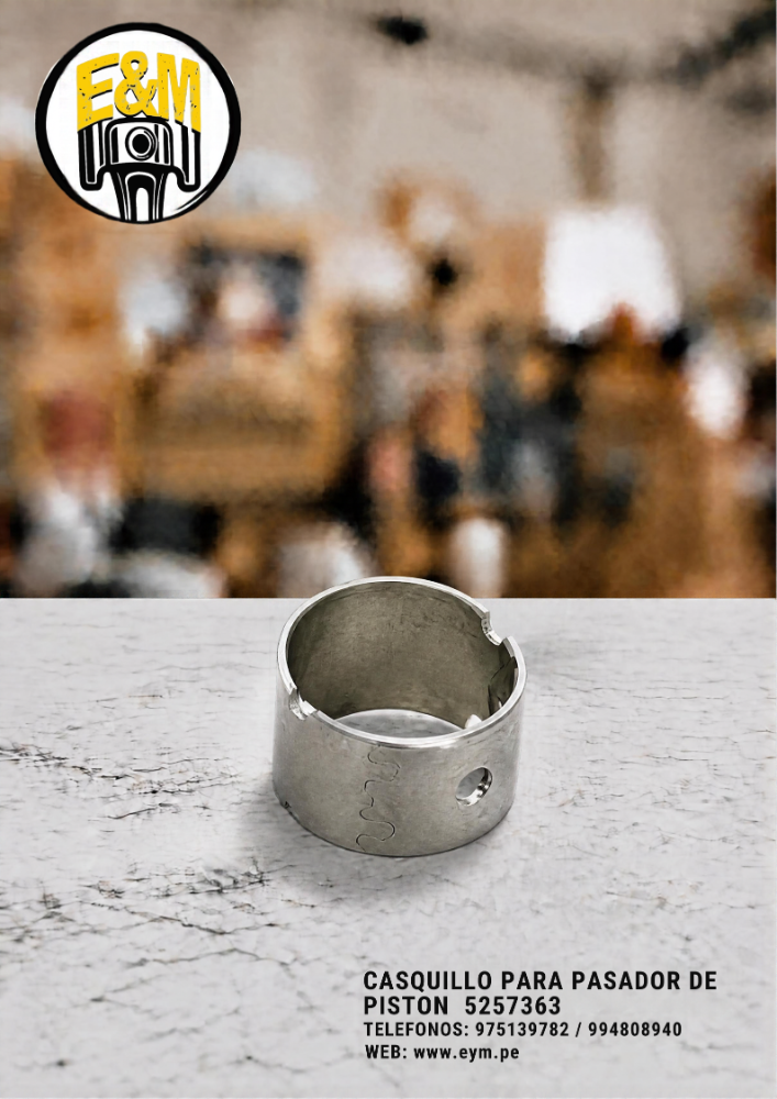 5257363 CASQUILLO PARA PASADOR DE PISTON