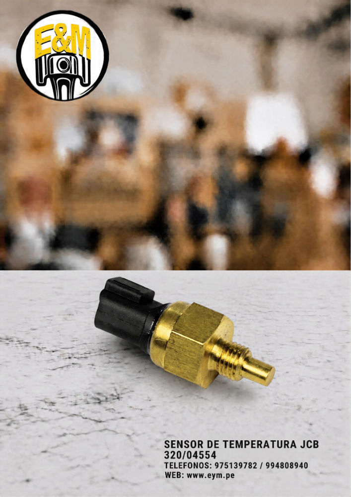 320-04554 SENSOR DE TEMPERATURA JCB