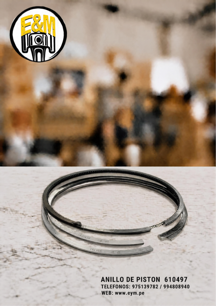 610497 ANILLO DE PISTON
