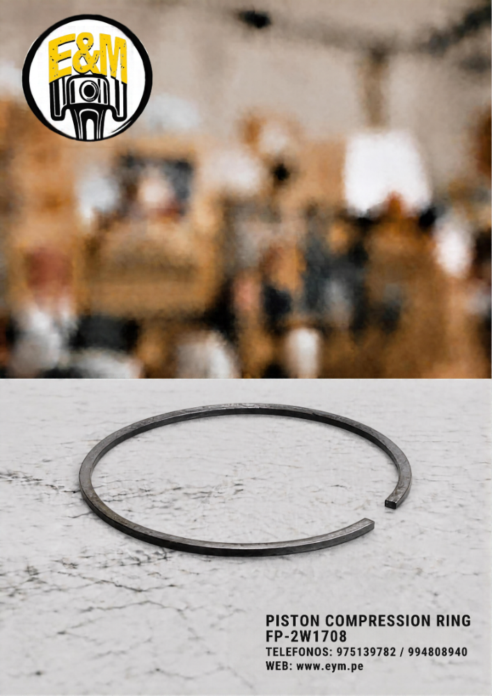 FP-2W1708 PISTON COMPRESSION RING
