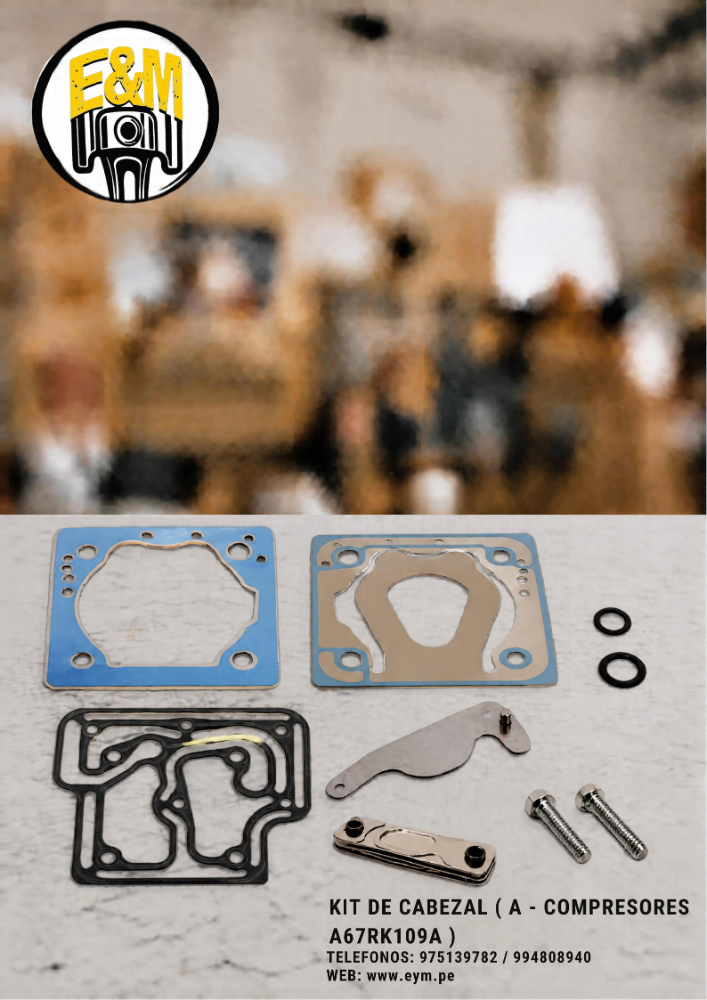 A67RK109A KIT DE CABEZAL ( A - COMPRESORES )
