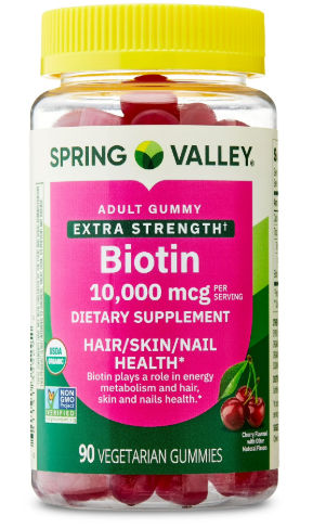 BIOTIN 10,000MG 90 gomitas