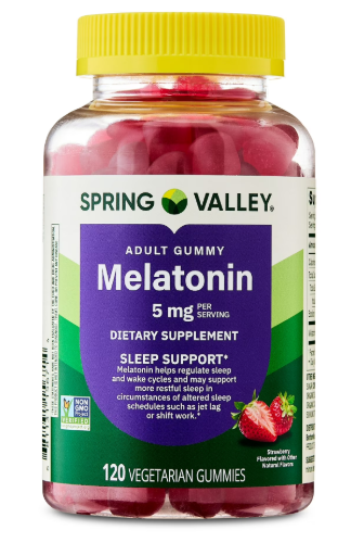 MELATONINA DE 5MG DE 120 GOMITAS SPRING VALLEY