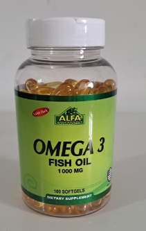OMEGA 3 FISH OIL 1000MG DE 100CAP ALFA