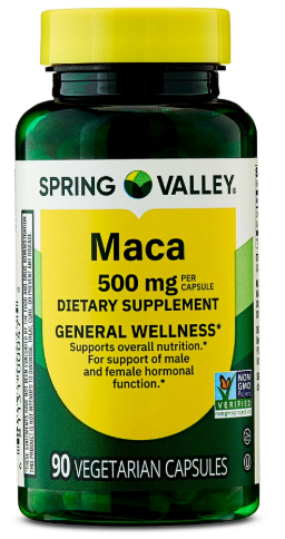 Maca 500 mg 90 cap spring valley