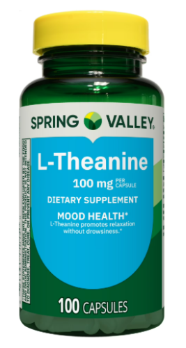 L-THEANINE 100MG DE 100CAPSULAS SPRING VALLEY