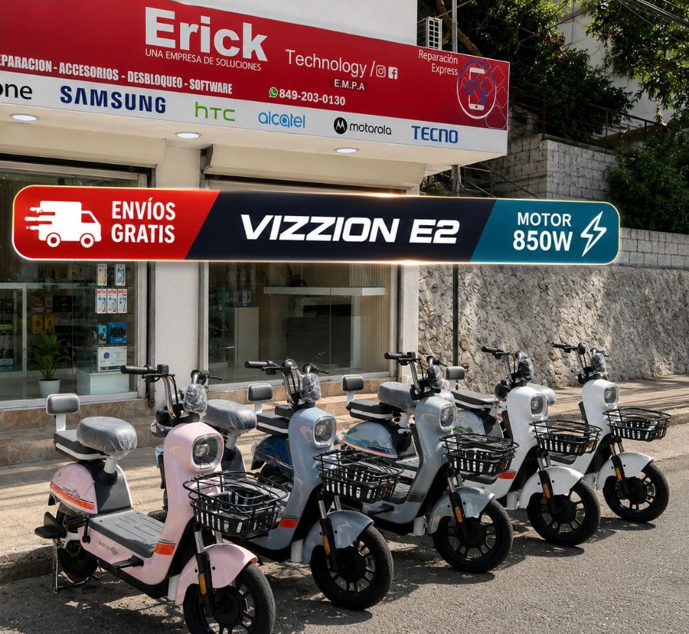 BICICLETA ELETRICA VIZZION E2 850W