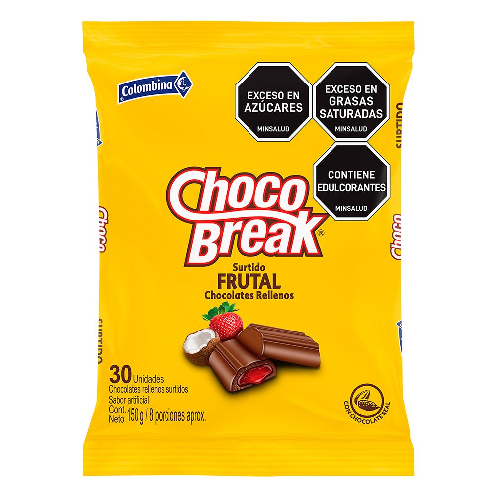 chocobreak frutal x 30