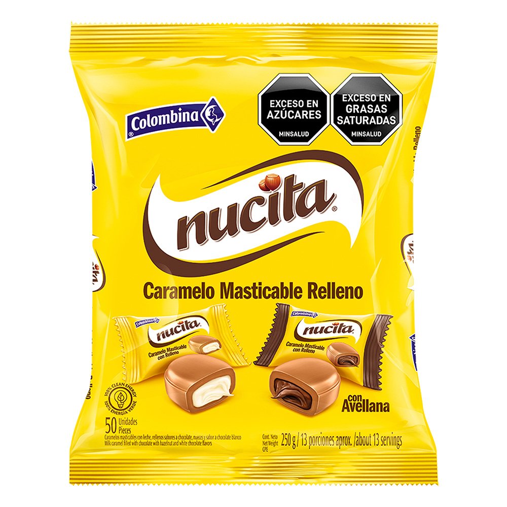 Nucita masticable x 25 und