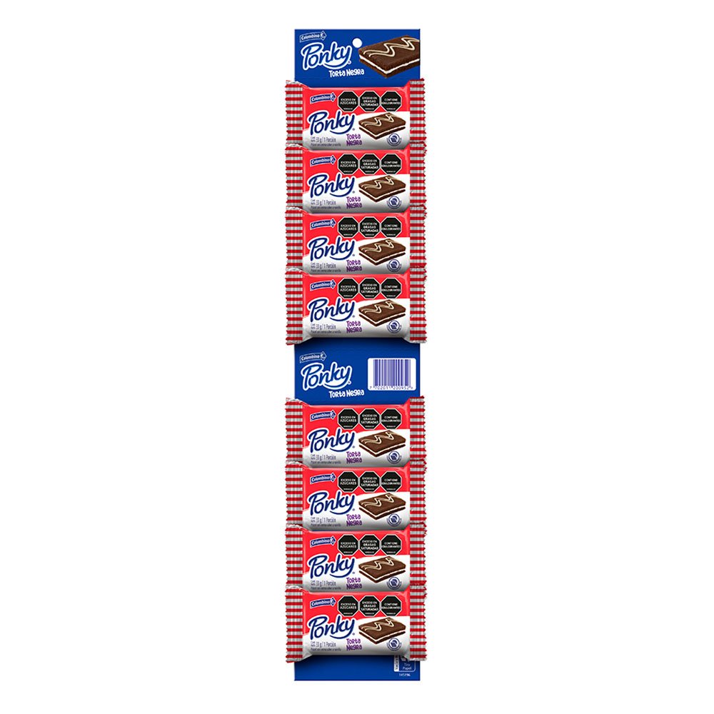 ponky torta negra x 8 (1088)
