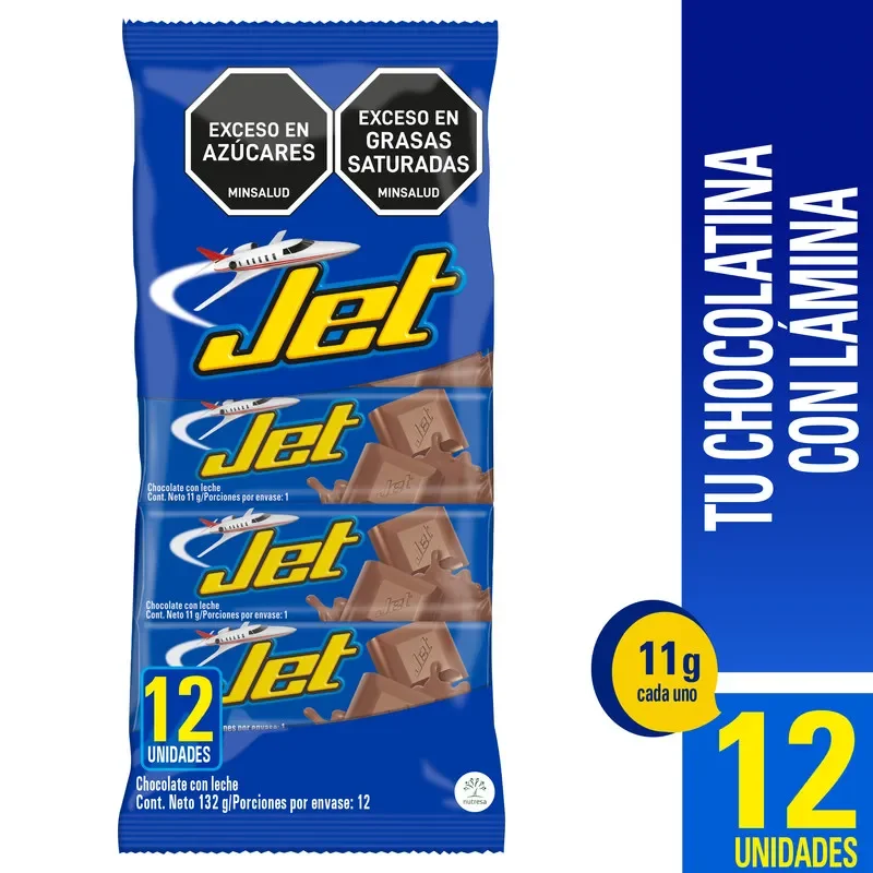 jet chocolatina x 12 und