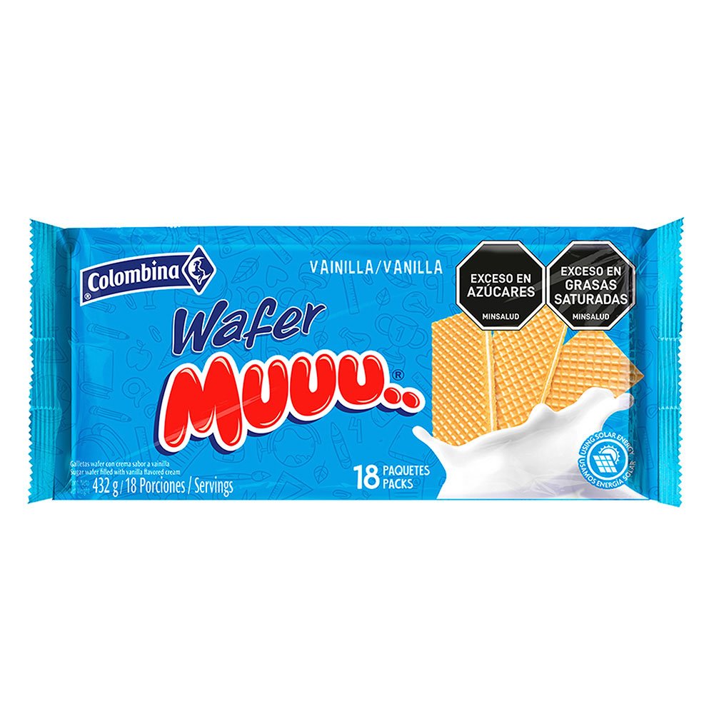 Wafer muuu vainilla x 18 (434)