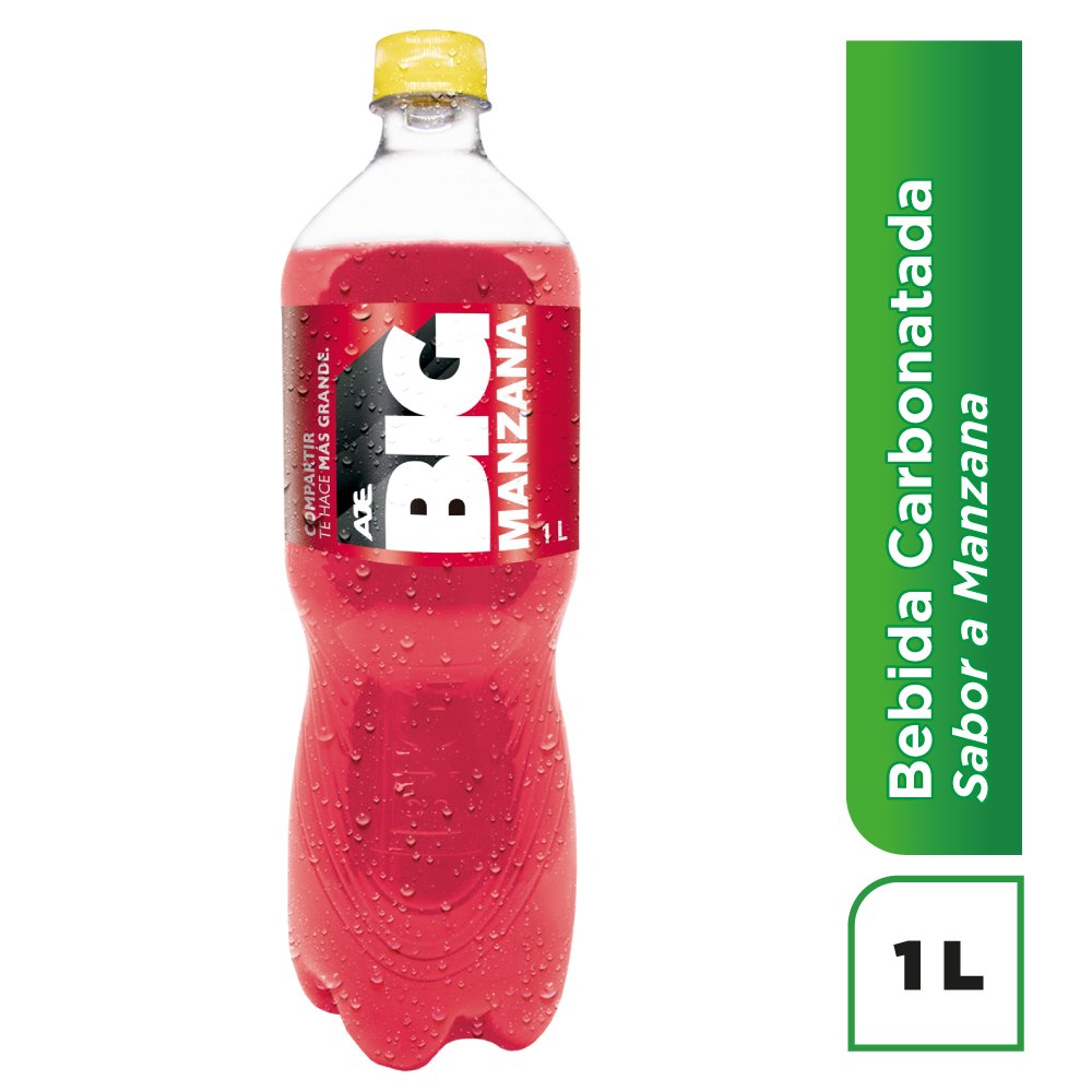 Big cola litro manzana x 9 (2112)