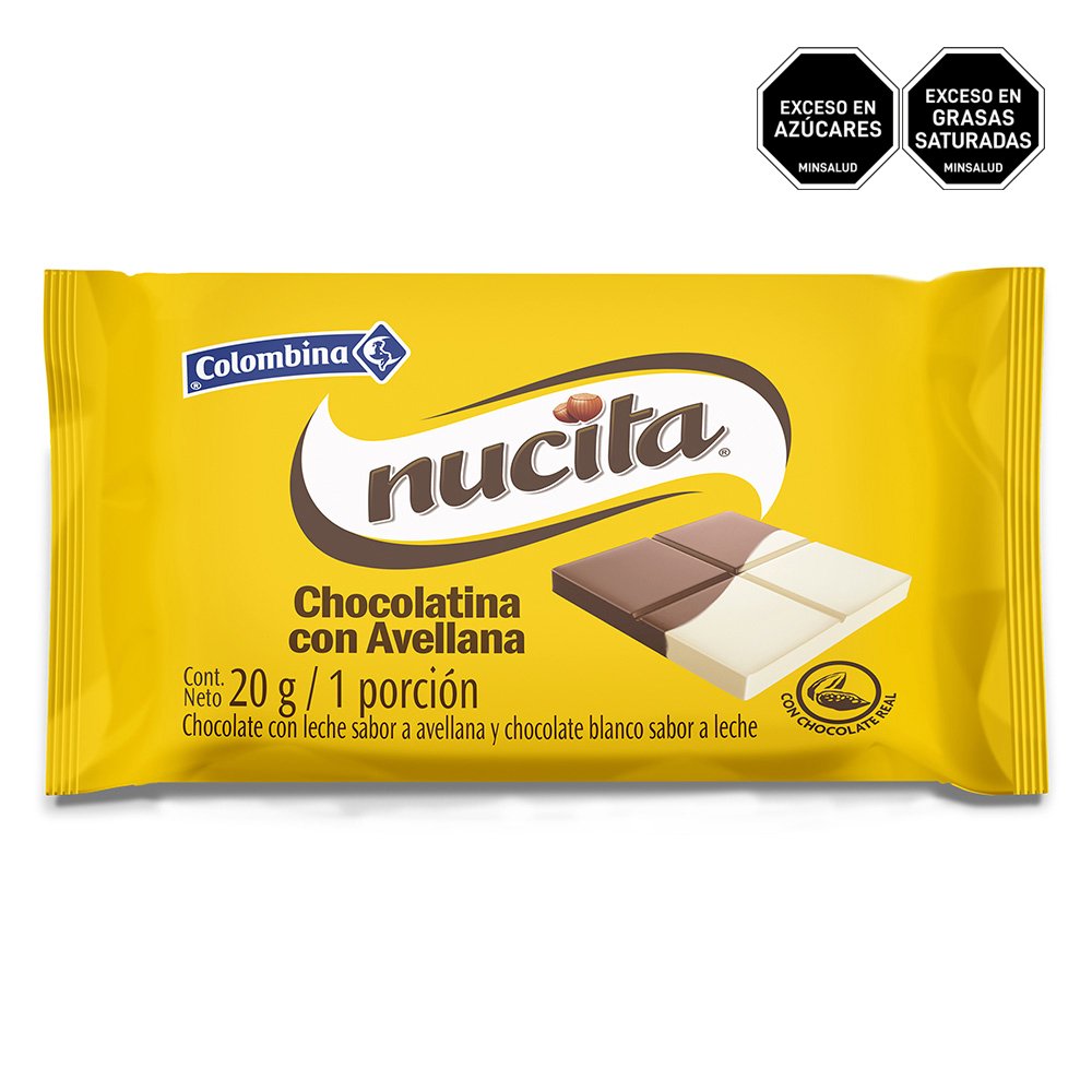 Nucita Chocolatina 20g unidad