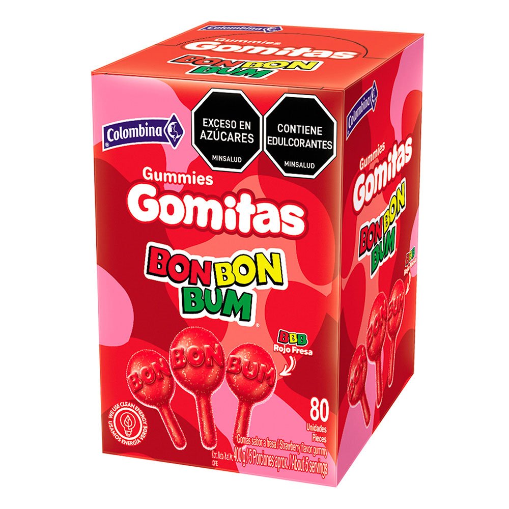 Gomitas bombón bum