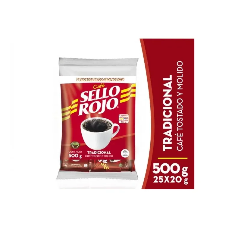 sello rojo 20g x 25 und