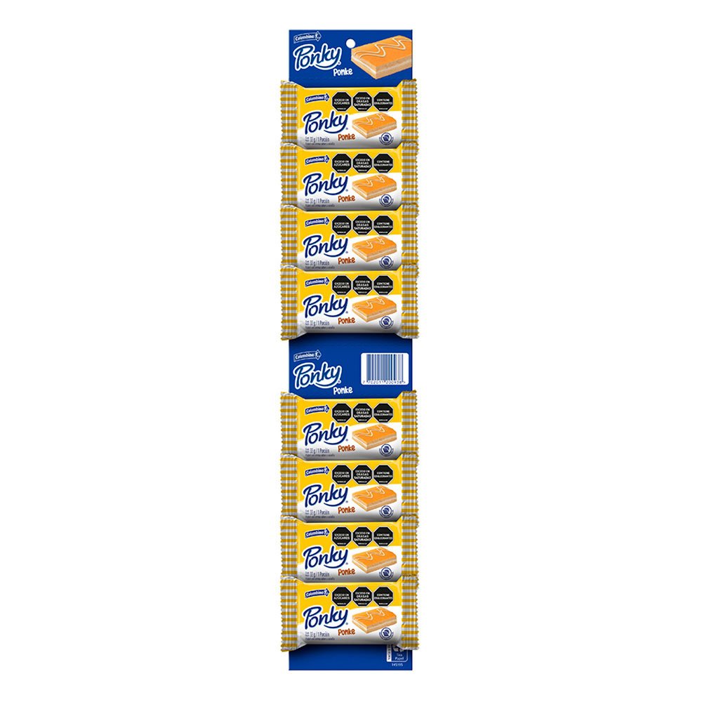 Ponky vainilla x 8 (1088)