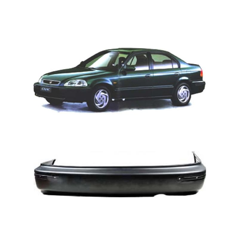 Bumper Trasero Honda Civic Coupe/Sdan 1999 - 2000