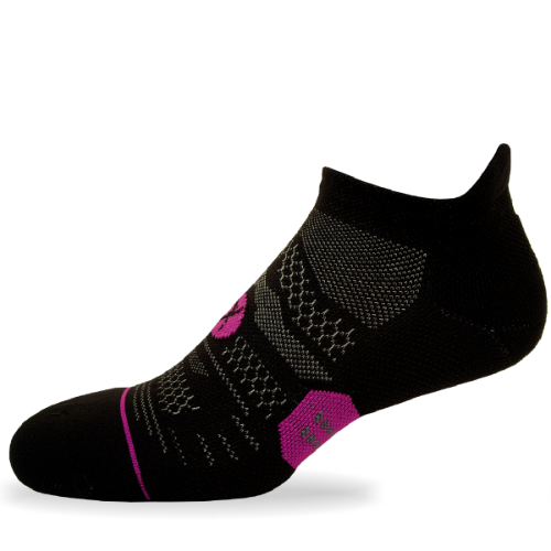 Medias Taloneras Maratón Fucsia