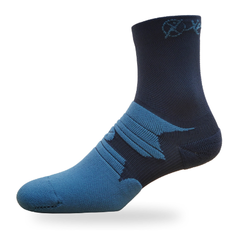 Medias Maraton 6" Azul Marino