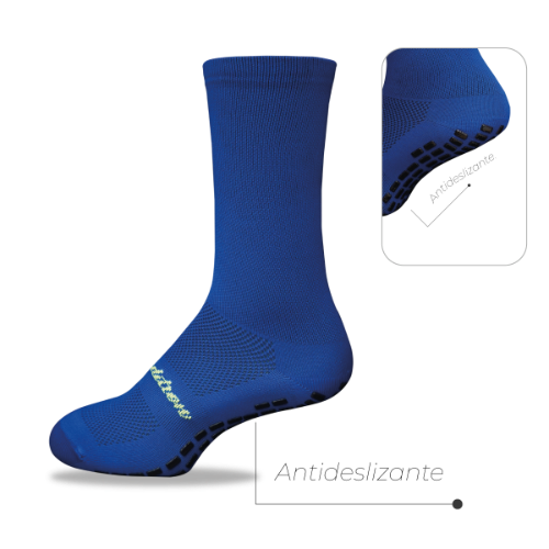Medias FE 6" Antideslizante Azul Oscuro