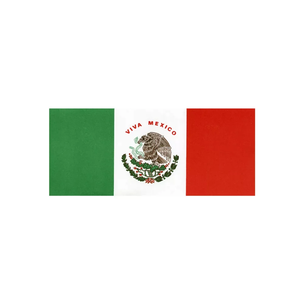 bandera mexicana chica