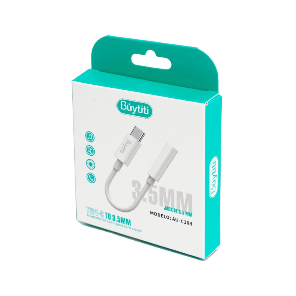 adaptador  para auriculares  tipo c