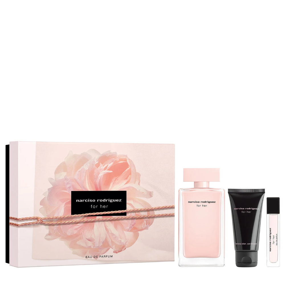 NARCISO RODRIGUEZ SET 3pcs 3.3oz EDP
