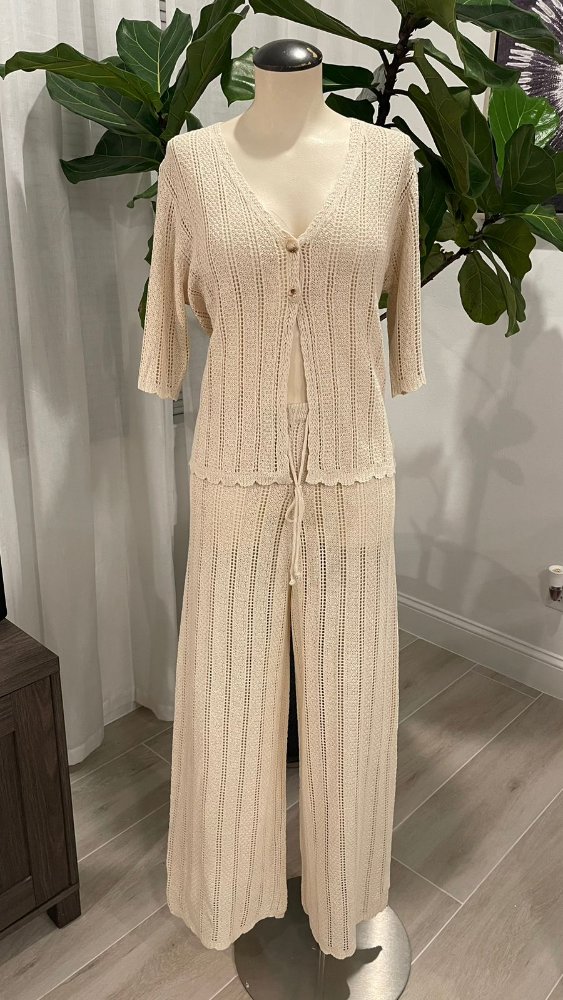Conjunto/salida de bano 2 piezas camisa y pantaloneta maya CHACHA TLXL