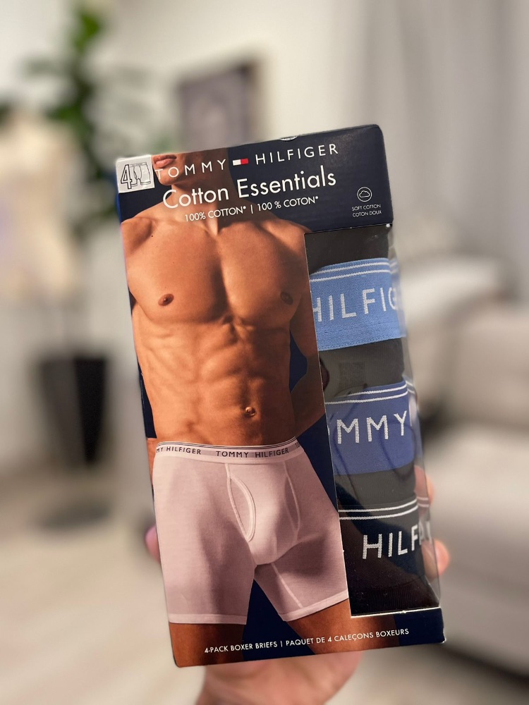 Boxer de algodon TOMMY H 4 Pack