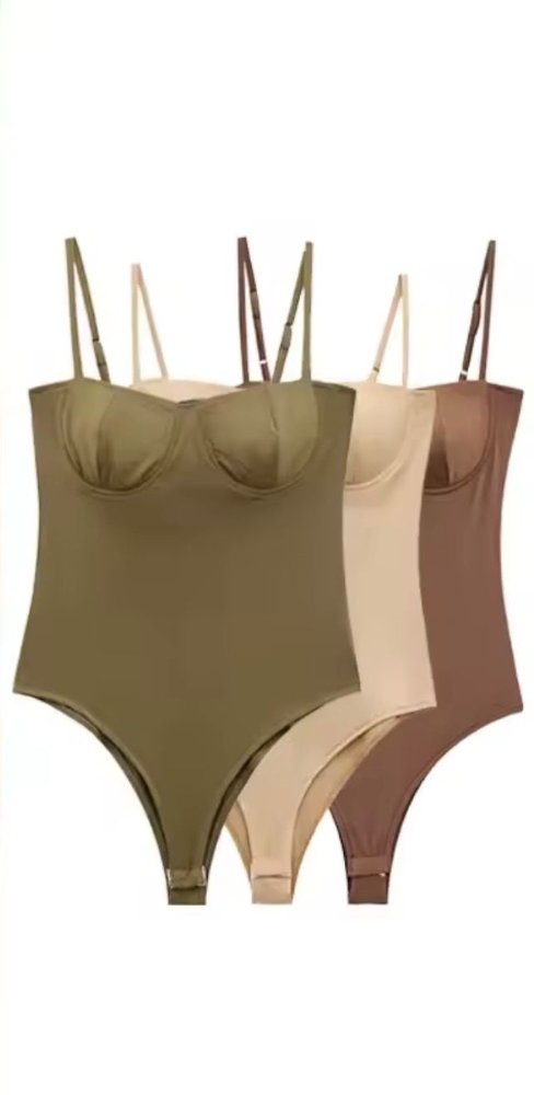 Body basico detalle sosten en busto 3 colores