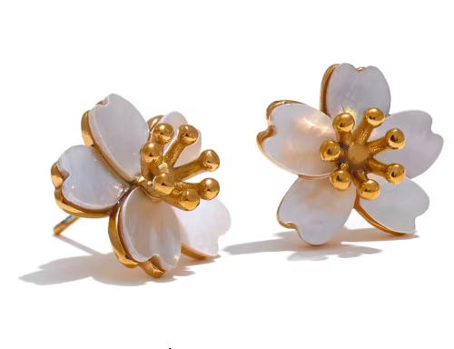 Arito de flor pequena blanca