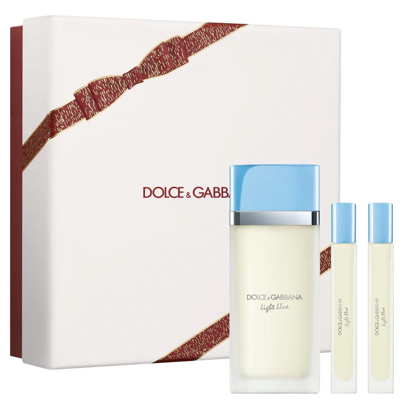 D&G LIGHT BLUE SET 3pcs 3.3oz