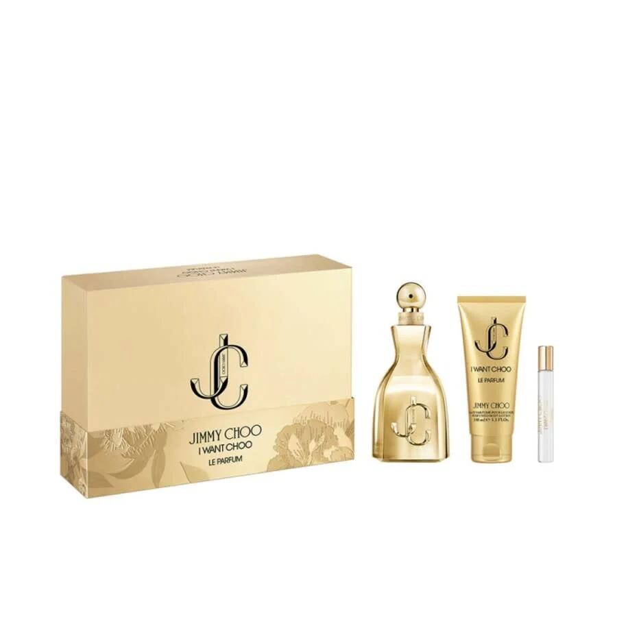 JIMMY CHOO I Want Parfum SET 3pcs 3.3oz