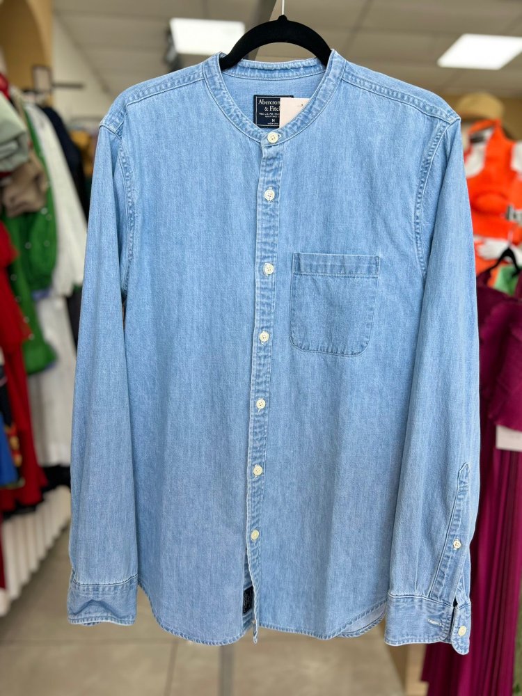 Camisa manga larga denim claro ABERCROMBIE AND FITCH talla M