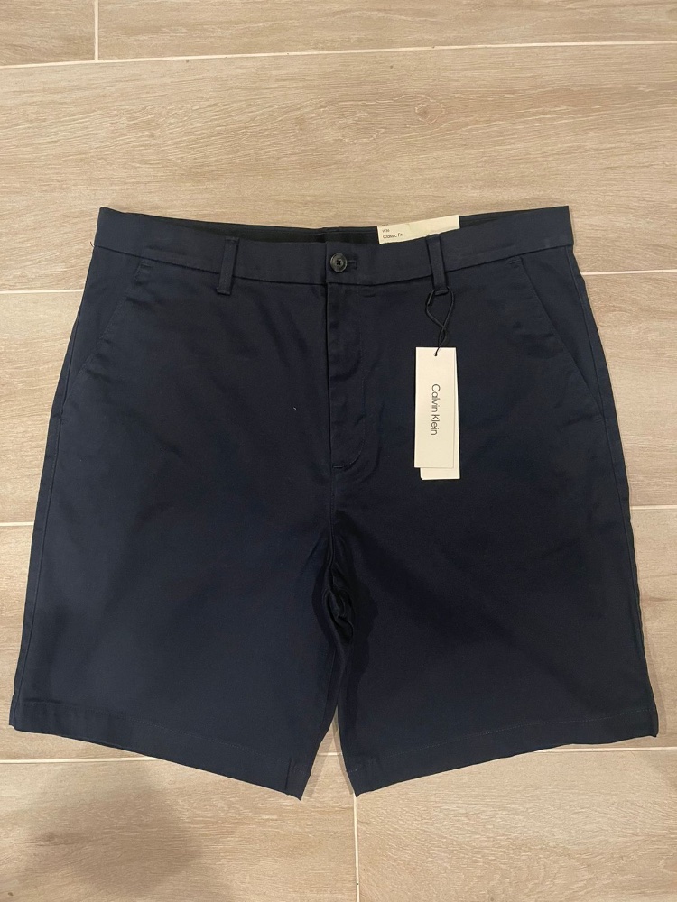 Calzonete azul marino de tela CALVIN KLEIN  Talla 36