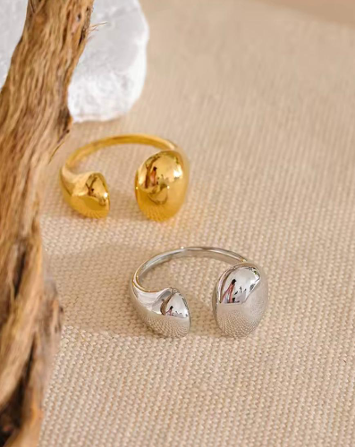 Anillo ajustable punta bola